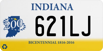 IN license plate 621LJ