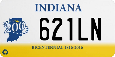 IN license plate 621LN