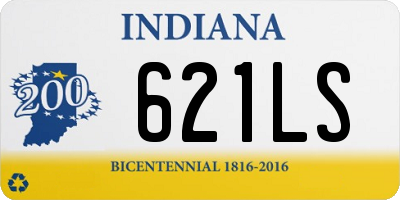 IN license plate 621LS