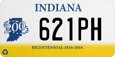 IN license plate 621PH