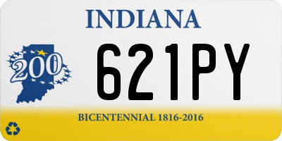 IN license plate 621PY