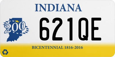 IN license plate 621QE