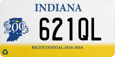 IN license plate 621QL