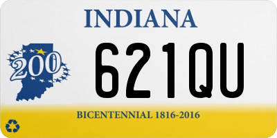 IN license plate 621QU