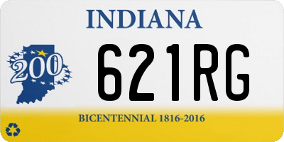 IN license plate 621RG