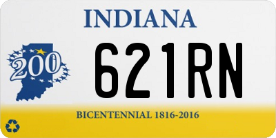 IN license plate 621RN