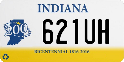 IN license plate 621UH