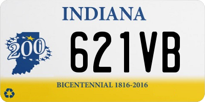 IN license plate 621VB