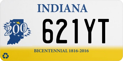 IN license plate 621YT