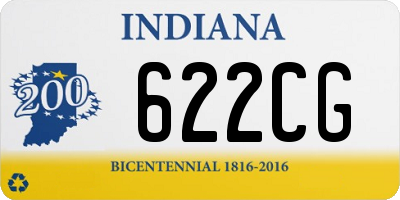 IN license plate 622CG