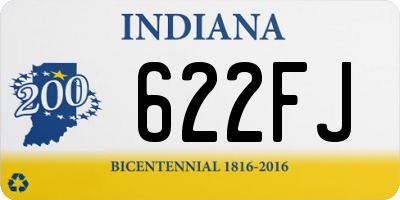 IN license plate 622FJ