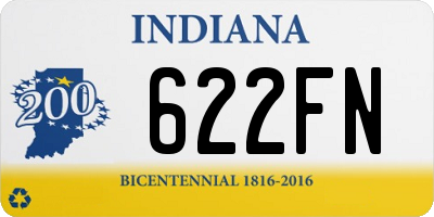 IN license plate 622FN