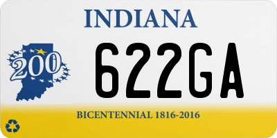 IN license plate 622GA