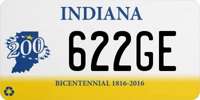 IN license plate 622GE