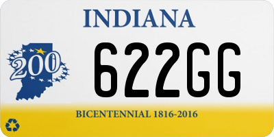 IN license plate 622GG