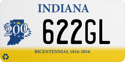 IN license plate 622GL