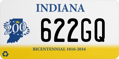 IN license plate 622GQ