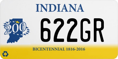 IN license plate 622GR