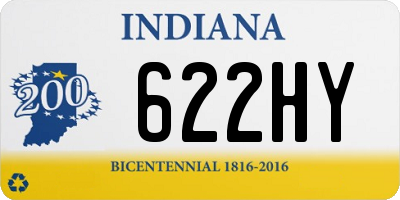 IN license plate 622HY