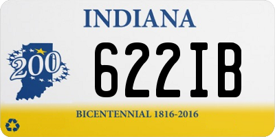 IN license plate 622IB