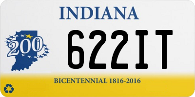 IN license plate 622IT