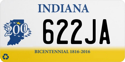 IN license plate 622JA