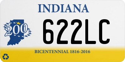 IN license plate 622LC