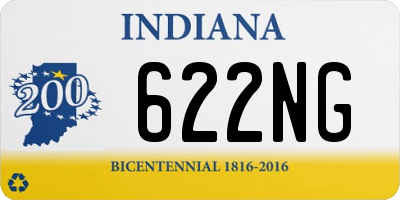 IN license plate 622NG