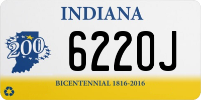 IN license plate 622OJ