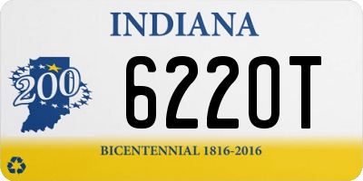 IN license plate 622OT