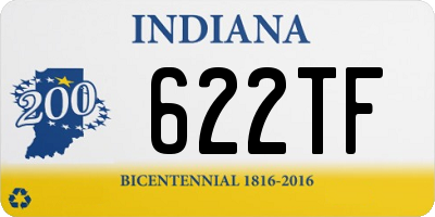 IN license plate 622TF