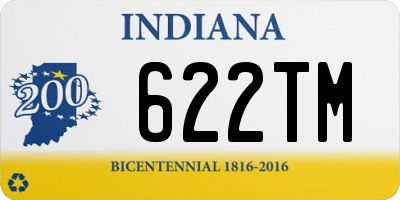 IN license plate 622TM