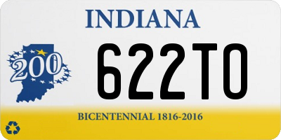 IN license plate 622TO