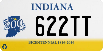 IN license plate 622TT