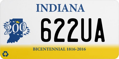 IN license plate 622UA