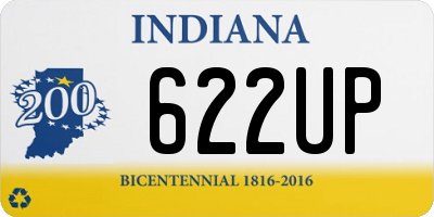 IN license plate 622UP