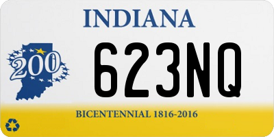 IN license plate 623NQ