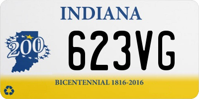 IN license plate 623VG