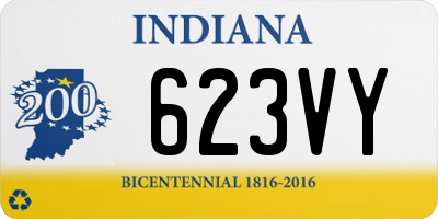IN license plate 623VY