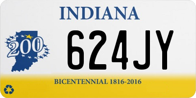 IN license plate 624JY