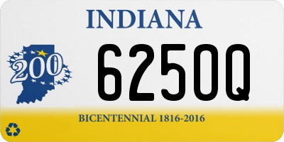 IN license plate 625OQ