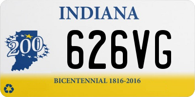 IN license plate 626VG