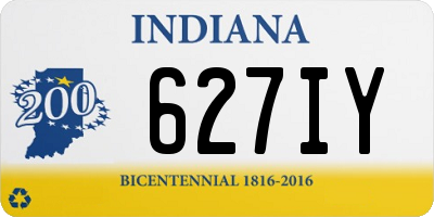 IN license plate 627IY