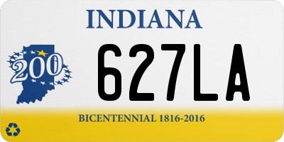 IN license plate 627LA