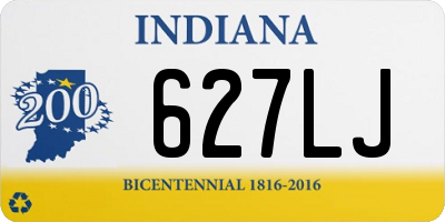 IN license plate 627LJ