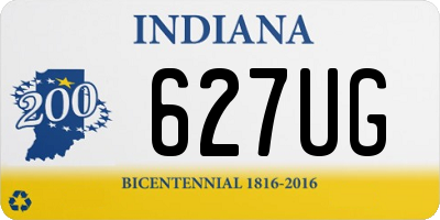 IN license plate 627UG