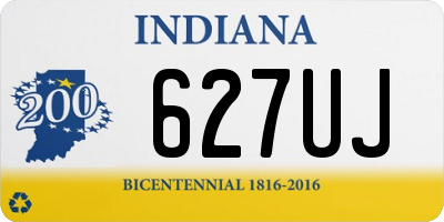 IN license plate 627UJ