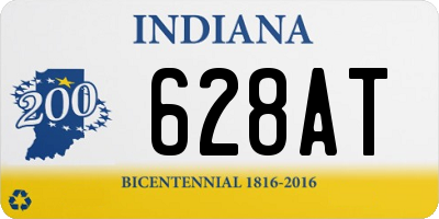 IN license plate 628AT