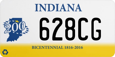 IN license plate 628CG