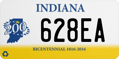 IN license plate 628EA